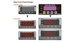 Nuevo diseño de panel frontal para el Medidor de Pulsos Series MT4Y/MT4W